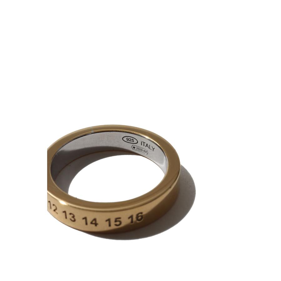 Lab-Grown Diamond Numbers Ring 4mm -702 Gold x Silver  (SM1UQ0121-P8864) Maison Margiela(メゾンマルジェラ) |  | 03