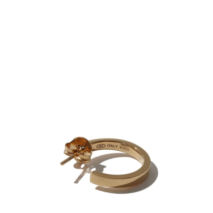 LOGO REFERENCE EARRINGS 3 mm -202 Gold (SM1VG0057-P8865) Maison Margiela(メゾンマルジェラ) |  | 01