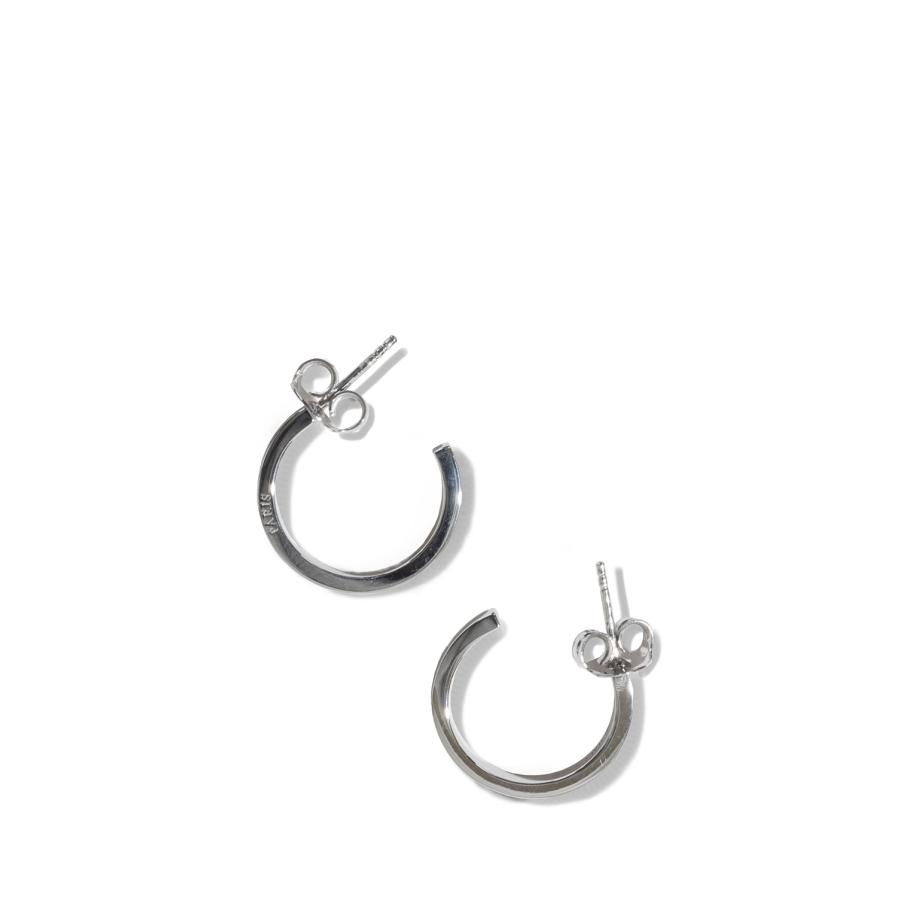 LOGO REFERENCE EARRINGS 3 mm -102 Silver (SM1VG0057-P8865) Maison Margiela(メゾンマルジェラ) |  | 02