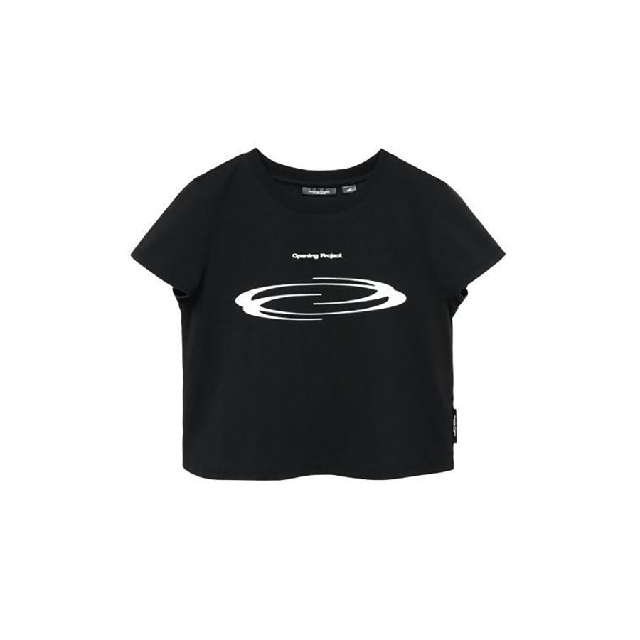 W Cropped Symbol T Shirt - BLACK (FWSMCTA319MBKA) OPENING PROJECT(オープニングプロジェクト) | 