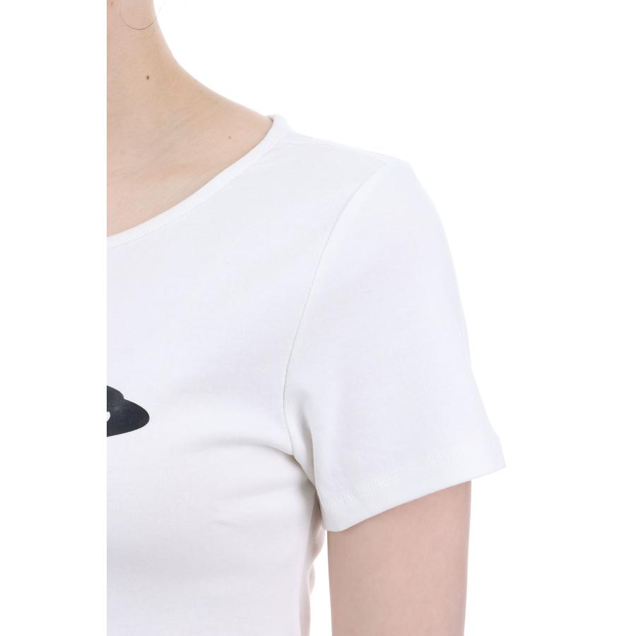 【P10倍】【SALE】W Squareneck Cropped Symbol T Shirt  - WHITE (OP252WTS09WH00) OPENING PROJECT(オープニングプロジェクト) |  | 05