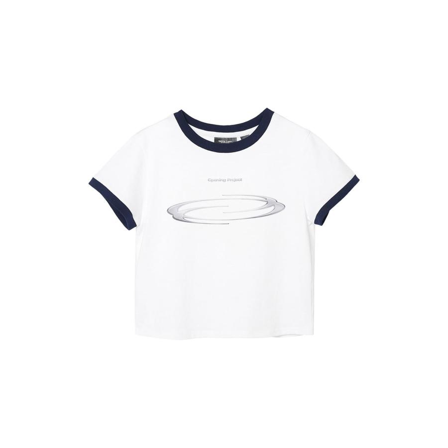 W Identity Ringer T Shirt - WHITE (FWSWCTA304MWHA) OPENING PROJECT(オープニングプロジェクト) | 
