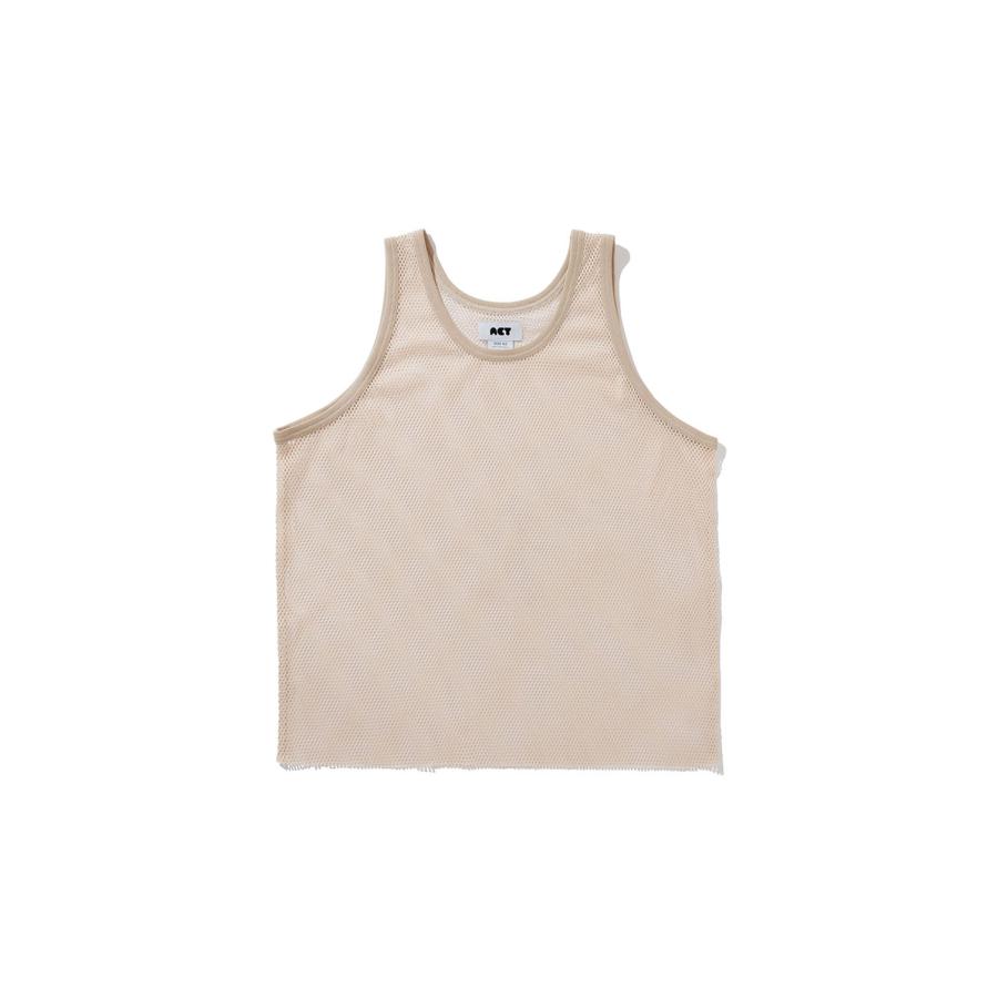 MESH TANK TOP V3 - BEIGE (ACY-26SS-005) Acy(エイシー) | 
