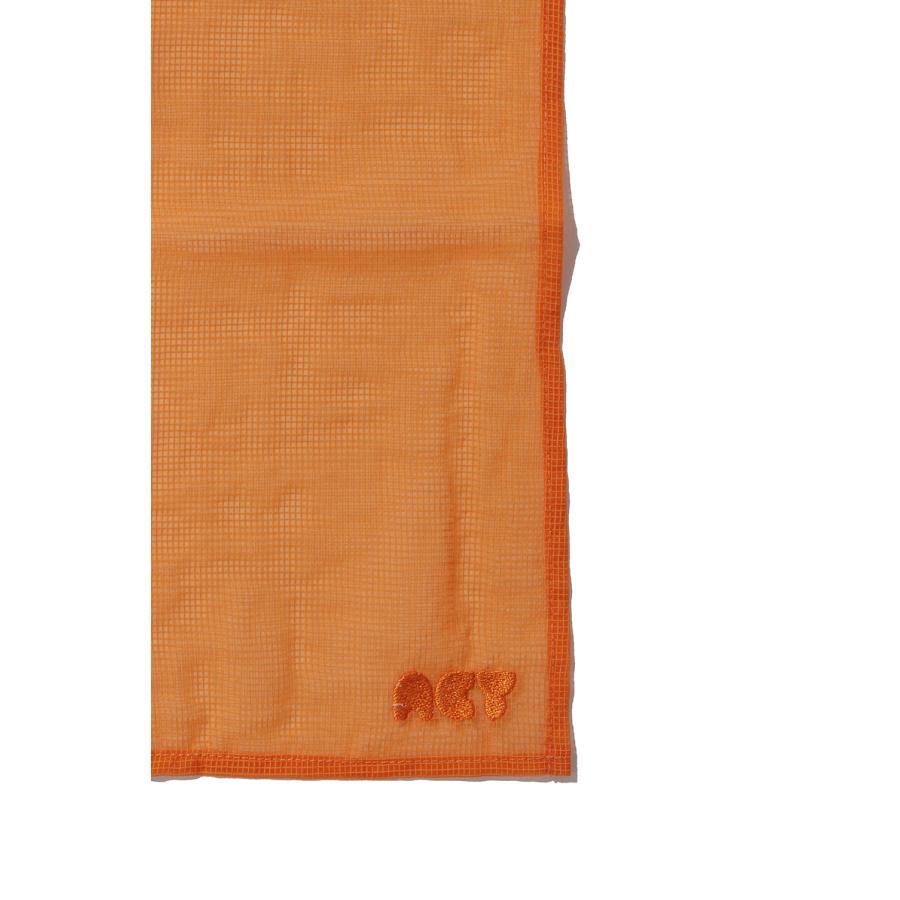SEE-THROUGH GRID BANDANA - ORANGE (ACY-26SS-019) Acy(エイシー) |  | 01
