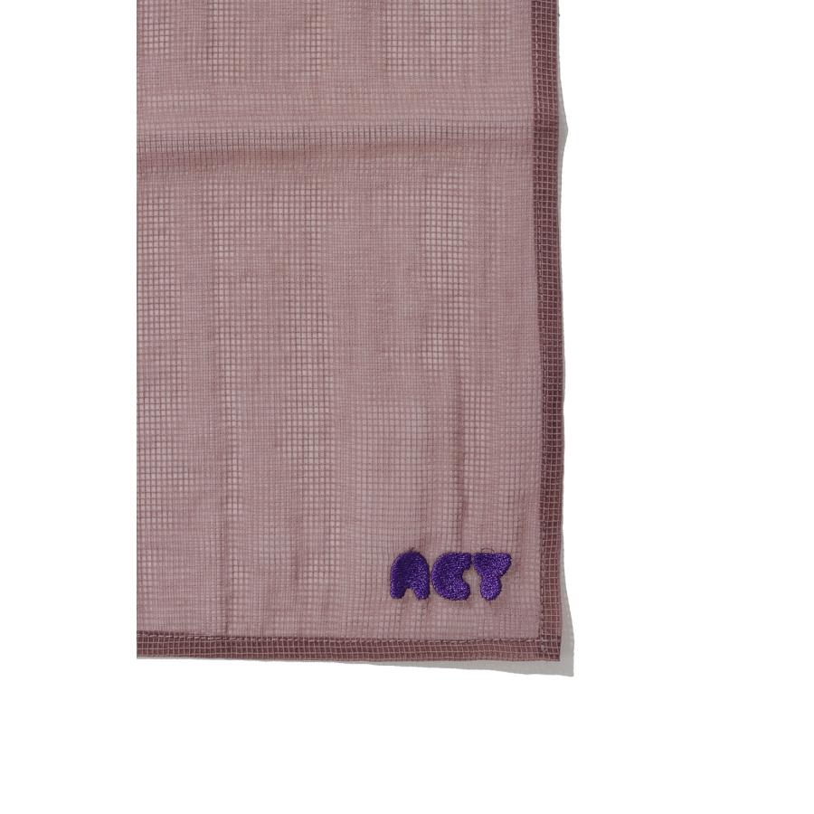 SEE-THROUGH GRID BANDANA - L.PURPLE (ACY-26SS-019) Acy(エイシー) |  | 01