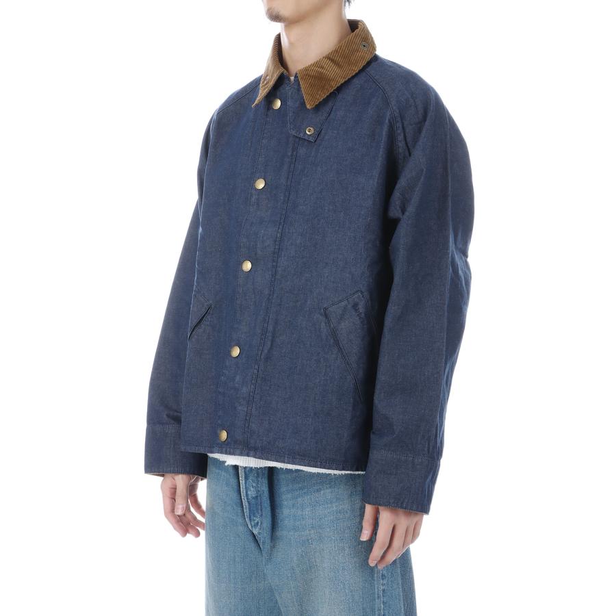 TRANSPORT DENIM CASUAL JACKET - INDIGO (MCA1105) Barbour(バブアー)の画像