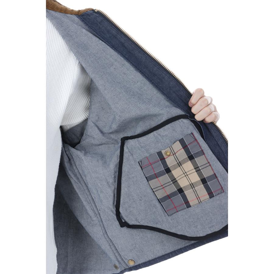 TRANSPORT DENIM CASUAL JACKET - INDIGO (MCA1105) Barbour(バブアー)の画像