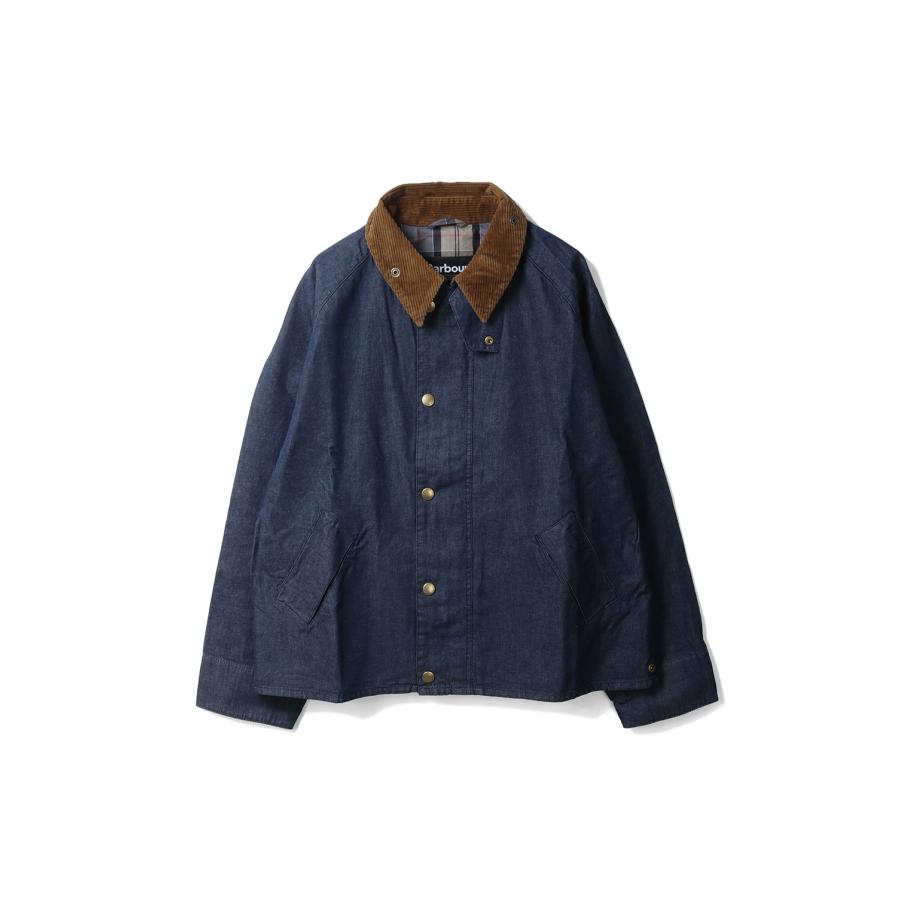 TRANSPORT DENIM CASUAL JACKET - INDIGO (MCA1105) Barbour(バブアー)の画像
