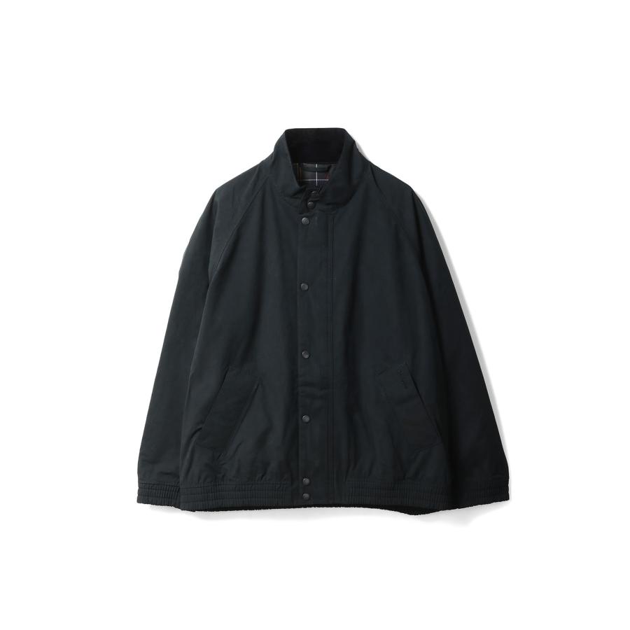 PEACHED BLOUSON TRANSPORT - BLACK (MCA1143) Barbour(バブアー) | Barbour