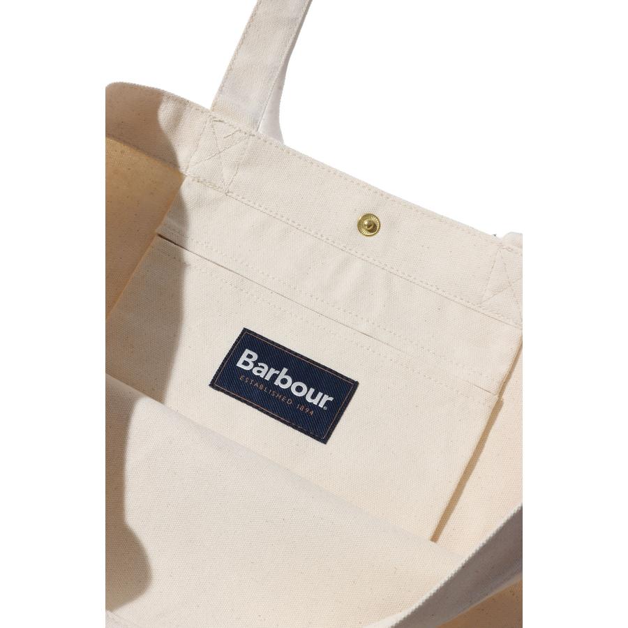 SCRIPT TOTE BAG - RED LOGO (UBA0752) Barbour(バブアー) | Barbour | 03