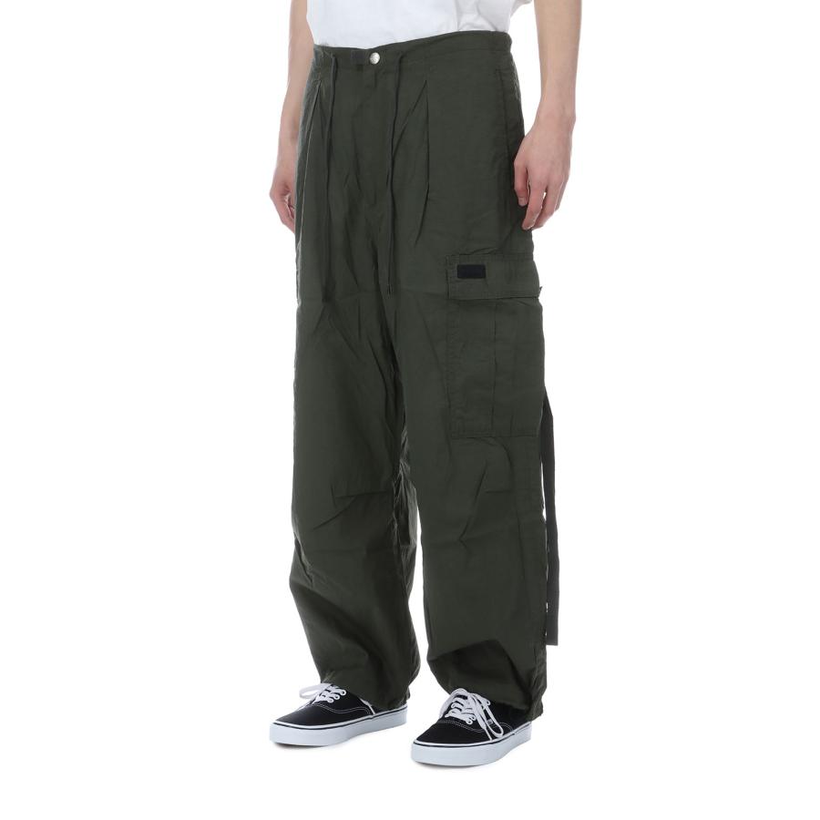 【P10倍】【SALE】DOUBLE DYED NYLON CARGO PANTS - OLIVE (WT26010AD) Wild Things(ワイルドシングス) |  | 03