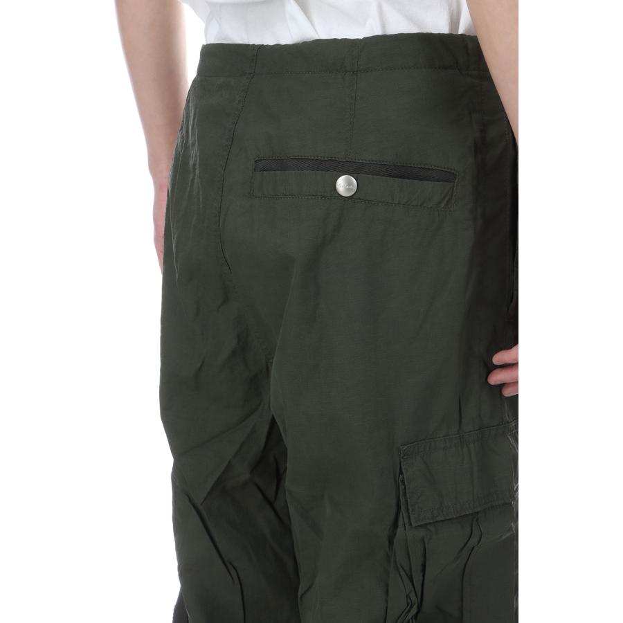 【P10倍】【SALE】DOUBLE DYED NYLON CARGO PANTS - OLIVE (WT26010AD) Wild Things(ワイルドシングス) |  | 05