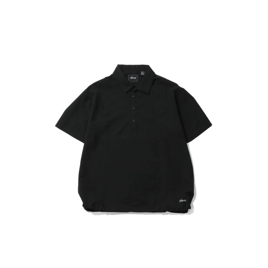 DotAir(R) COMFY POLO SHIRT - P.BLACK (N2610-1M096A) NANGA(ナンガ) | 