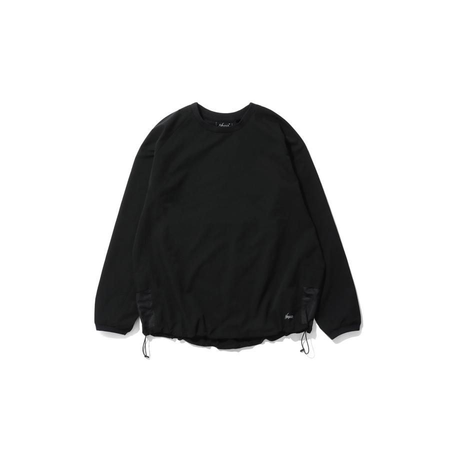 DotAir(R) COMFY L/S TEE - P.BLACK (N2500-1I301A) NANGA(ナンガ) | 