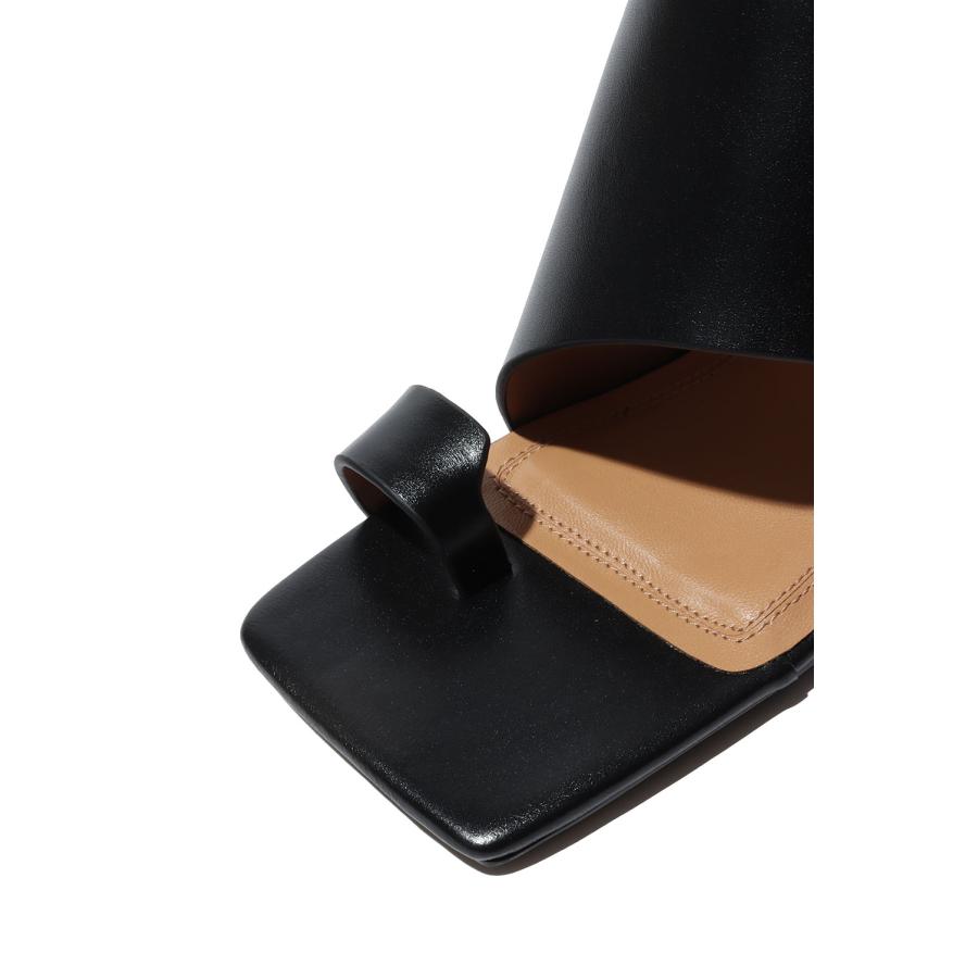 Square Leather Sandals -BLACK(12611021) Todayful(トゥデイフル) | TODAYFUL | 04
