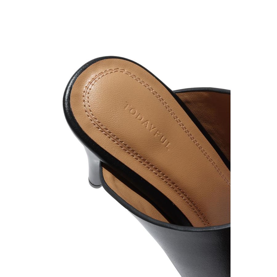 Square Leather Sandals -BLACK(12611021) Todayful(トゥデイフル) | TODAYFUL | 05