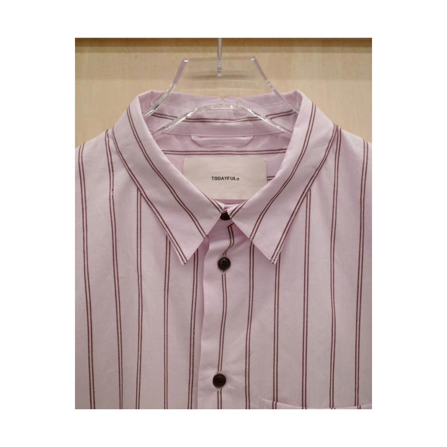Stripe Pocket Shirts -BABY PINK (12610424) Todayful(トゥデイフル) | TODAYFUL | 02
