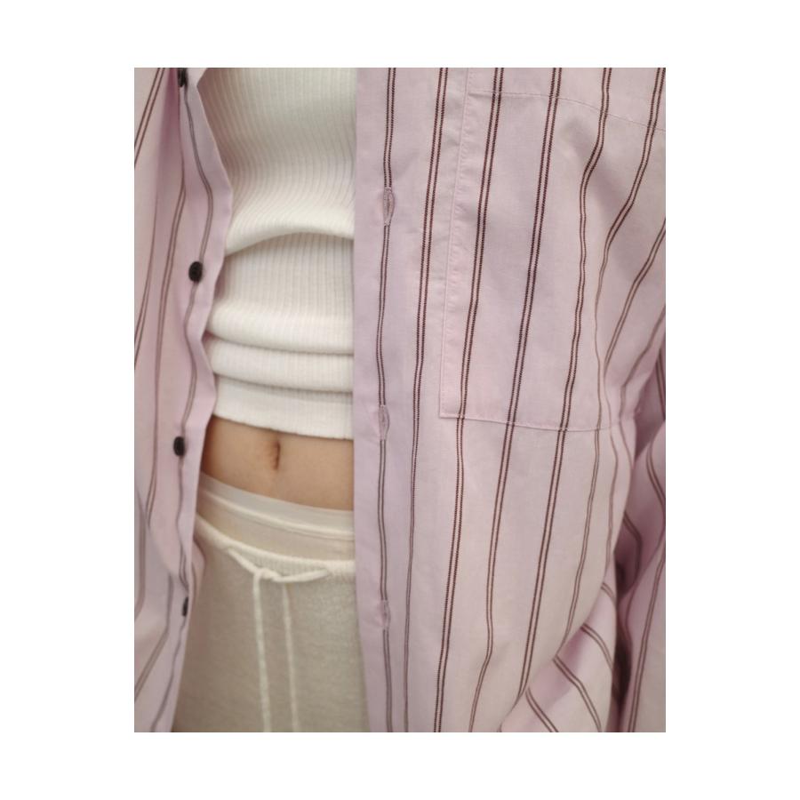 Stripe Pocket Shirts -BABY PINK (12610424) Todayful(トゥデイフル) | TODAYFUL | 03