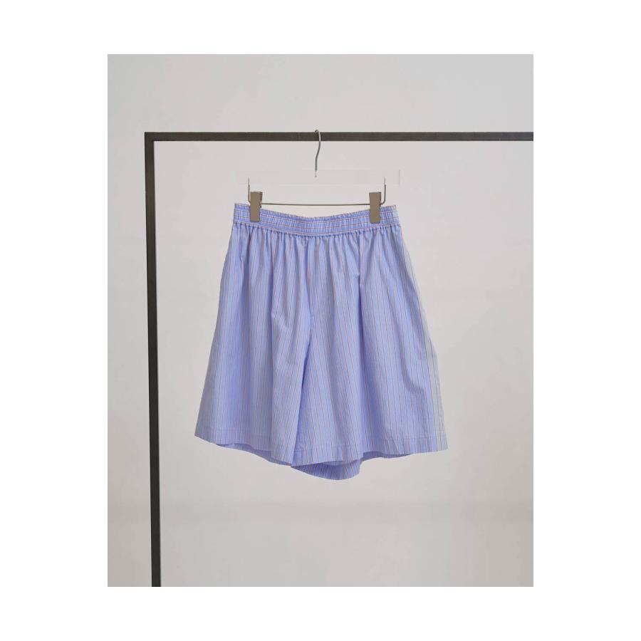 Easy Stripe Half Pants -ICE BLUE (12610721) Todayful(トゥデイフル) | TODAYFUL | 01