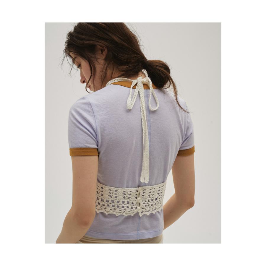 【SALE】Crochet Knit Bustier -WHITE (12610526) Todayful(トゥデイフル) | TODAYFUL | 03