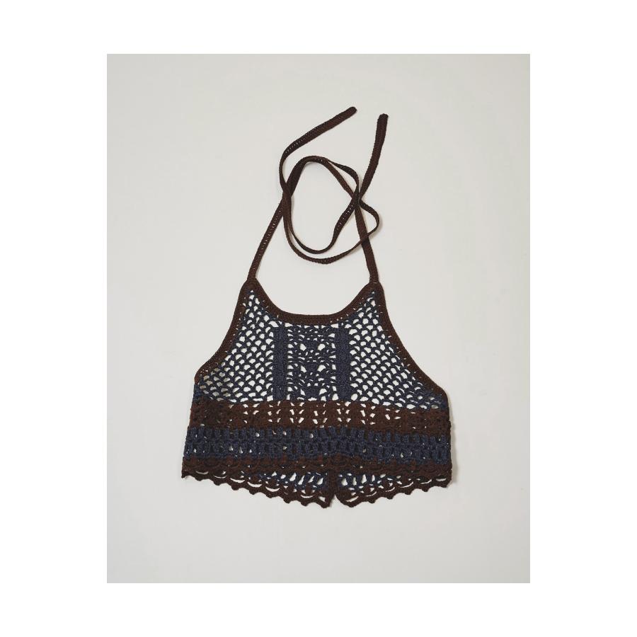 Crochet Knit Bustier -NAVY (12610526) Todayful(トゥデイフル) | TODAYFUL