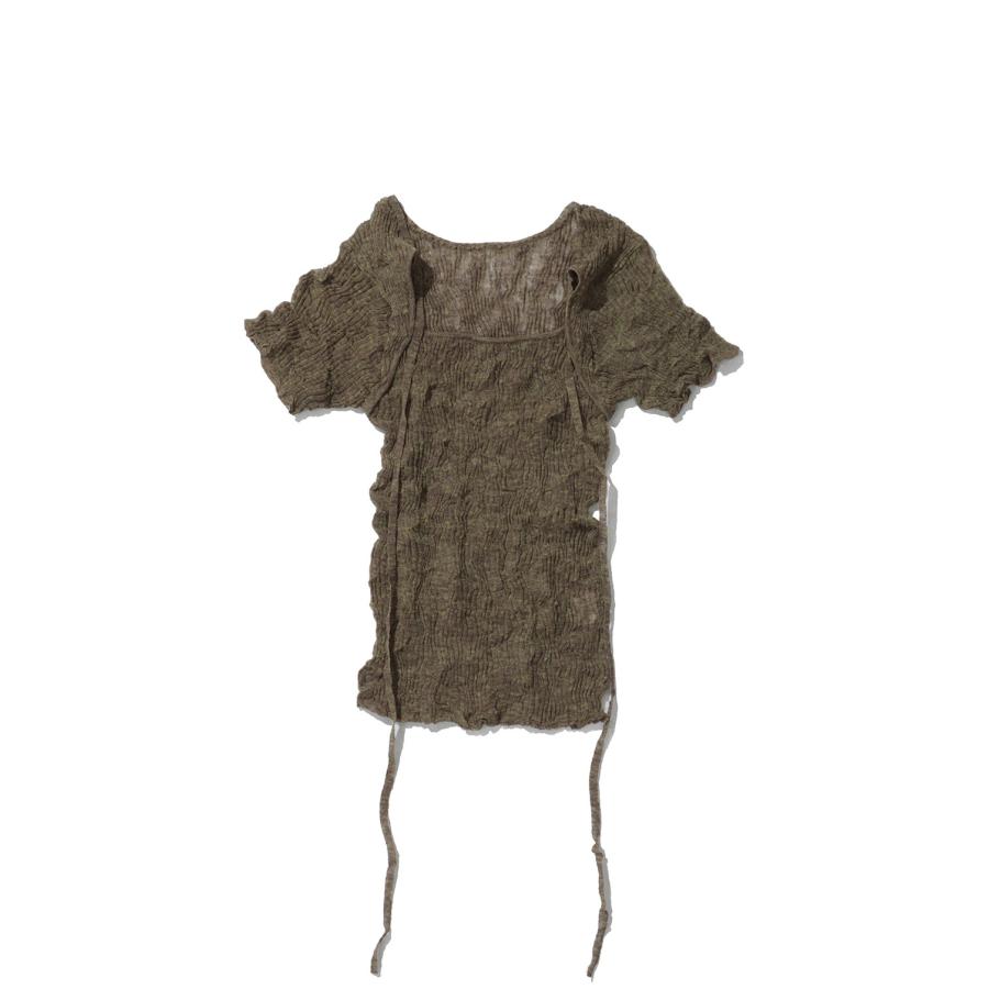 2way Sheer Knittops -OLIVE (12610524) Todayful(トゥデイフル) | TODAYFUL