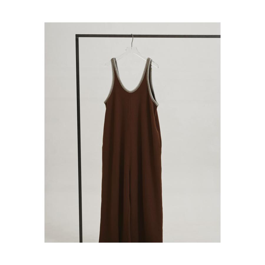 【SALE】Cotton Bi-color Combinaison -BROWN (12610307) Todayful(トゥデイフル) | TODAYFUL | 01