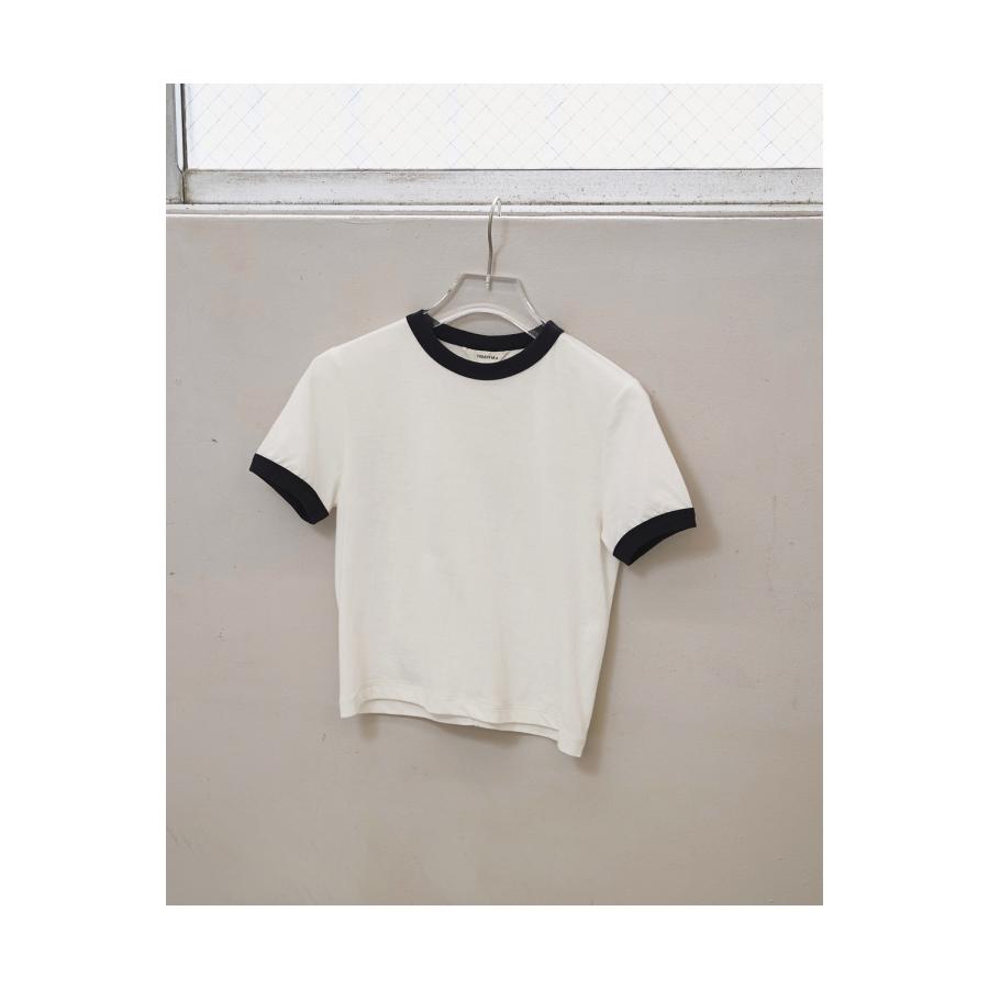 【SALE】Compact Ringer Tee -ECRU(12610610) Todayful(トゥデイフル) | TODAYFUL | 01