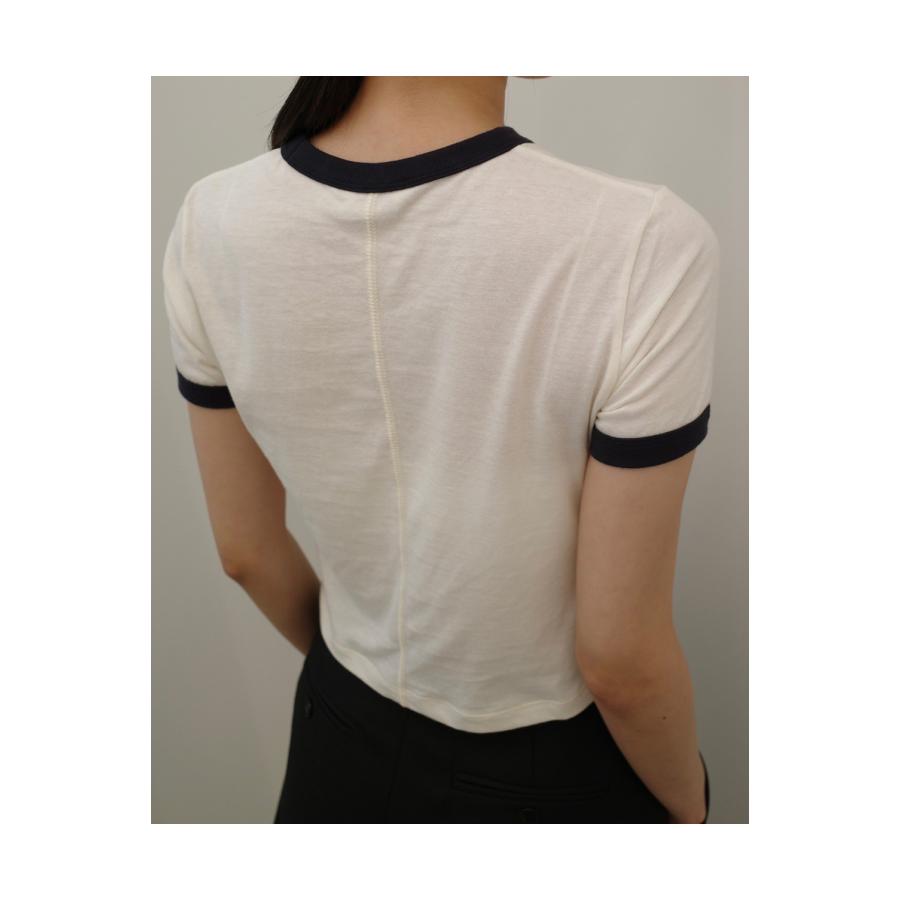 【SALE】Compact Ringer Tee -ECRU(12610610) Todayful(トゥデイフル) | TODAYFUL | 03
