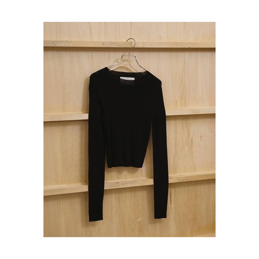 Compact Smooth Knit -BLACK  (12610510) Todayful(トゥデイフル) | TODAYFUL