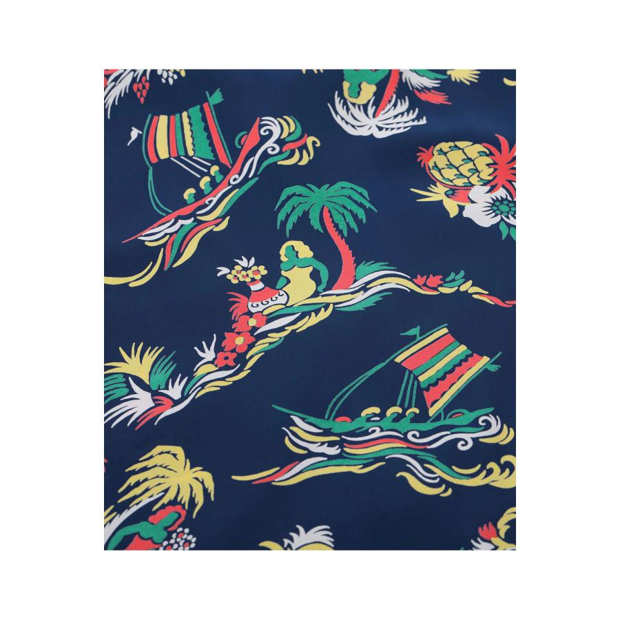 ISLAND TRIP S/S RAYON HAWAIIAN SHIRT - NAVY (SS39620 ) SUN SURF(サンサーフ) |  | 04