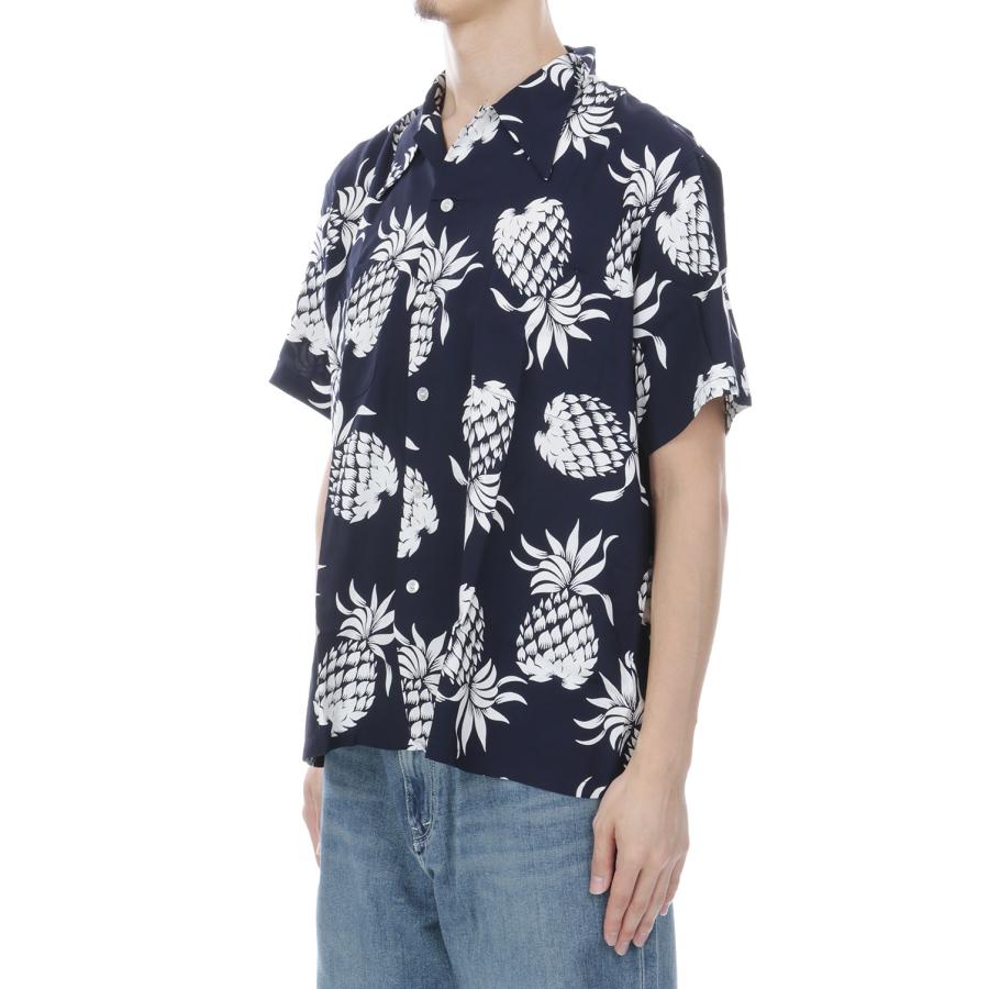 DUKE KAHANAMOKU / DUKE'S PINEAPPLE S/S RAYON HAWAIIAN SHIRT - NAVY (DK36201) SUN SURF(サンサーフ) |  | 05