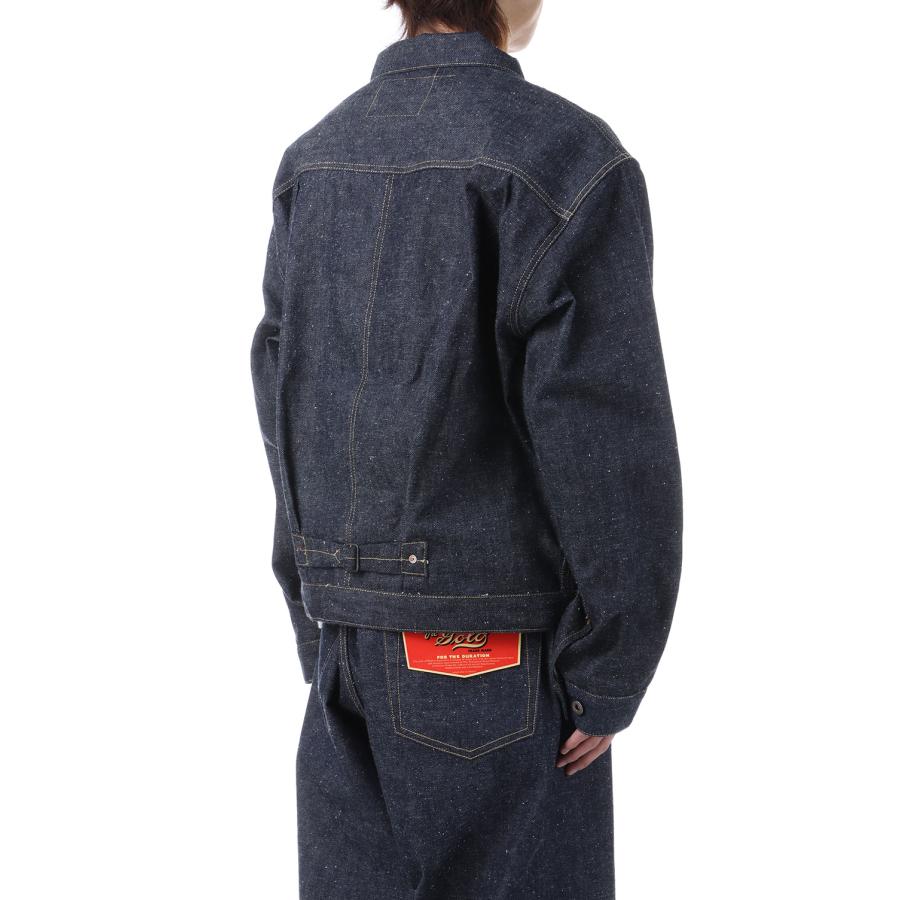 RECYCLED SUVIN COTTON YARAN 11.5oz DENIM BLOUSE WWII MODEL - N.NAVY (GL15860N) Gold(ゴールド) |  | 02