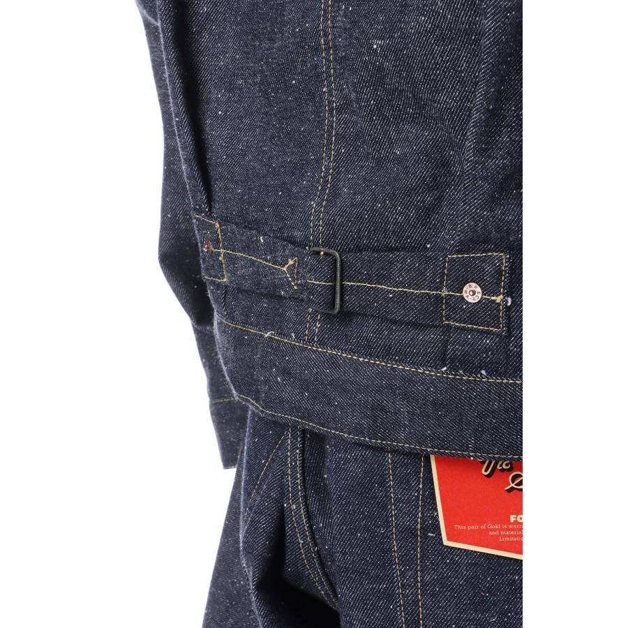 RECYCLED SUVIN COTTON YARAN 11.5oz DENIM BLOUSE WWII MODEL - N.NAVY (GL15860N) Gold(ゴールド) |  | 04
