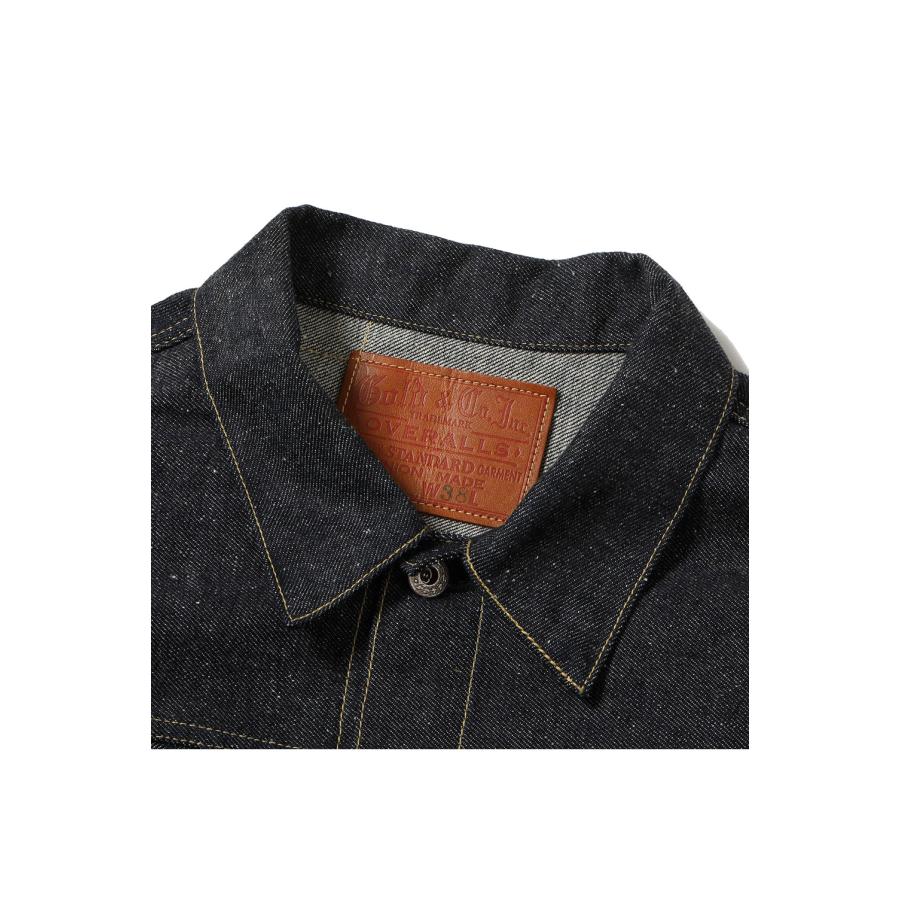 RECYCLED SUVIN COTTON YARAN 11.5oz DENIM BLOUSE WWII MODEL - N.NAVY (GL15860N) Gold(ゴールド) |  | 05