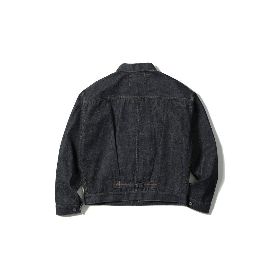 RECYCLED SUVIN COTTON YARAN 11.5oz DENIM BLOUSE WWII MODEL - N.NAVY (GL15860N) Gold(ゴールド) |  | 09