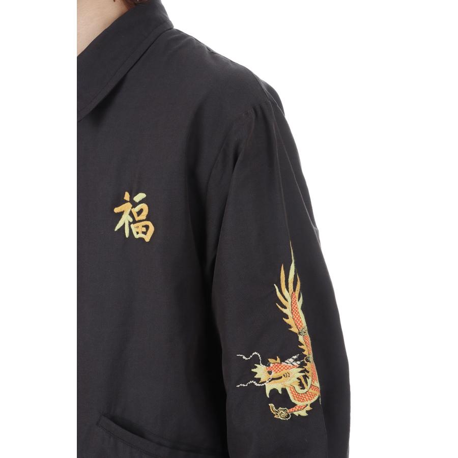 VIET-NAM JACKET AGING MODEL - BLACK (GL15847) Gold(ゴールド) |  | 12