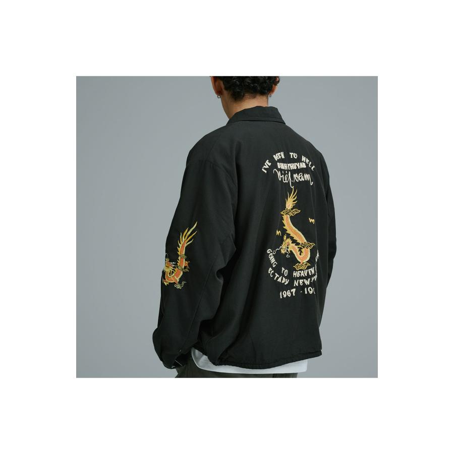 VIET-NAM JACKET AGING MODEL - BLACK (GL15847) Gold(ゴールド) |  | 05