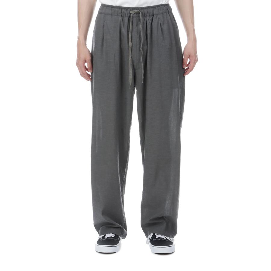 【SALE】VATOYE CHAMBRAY 1TUCK FASY PANTS - GRAY (GL42614) Gold(ゴールド) |  | 03