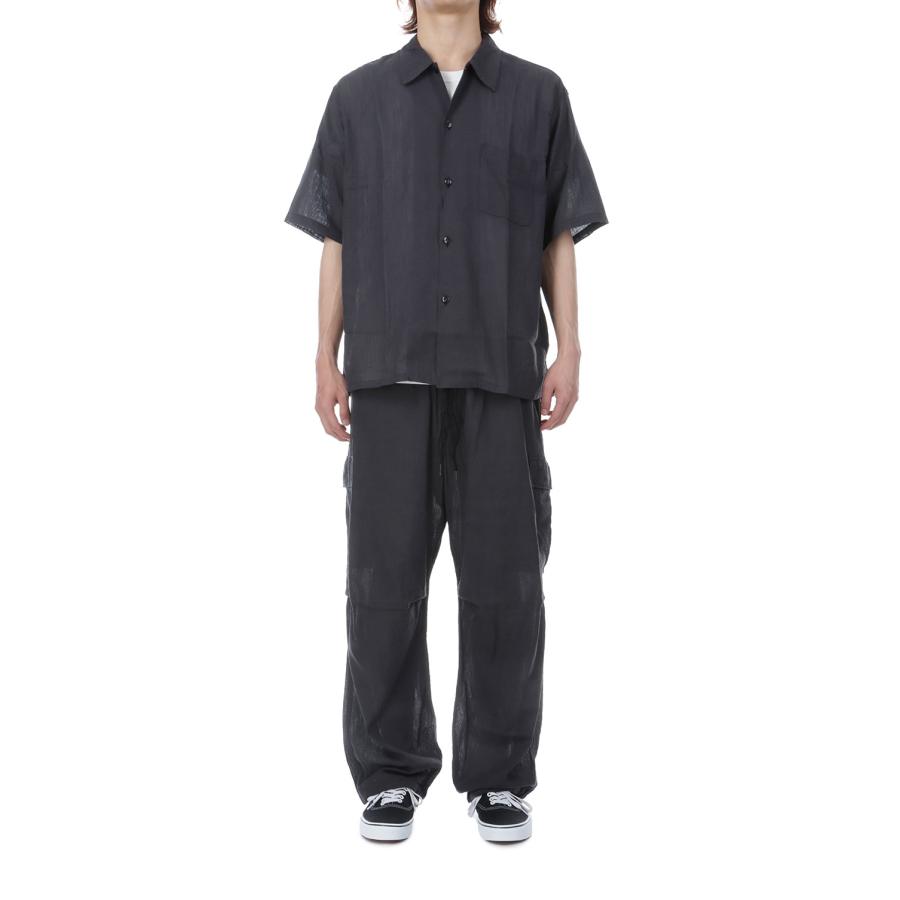 【SALE】SELVEDGE OXFORD EASY CARGO PANTS - BLACK (GL42619) Gold(ゴールド) |  | 10