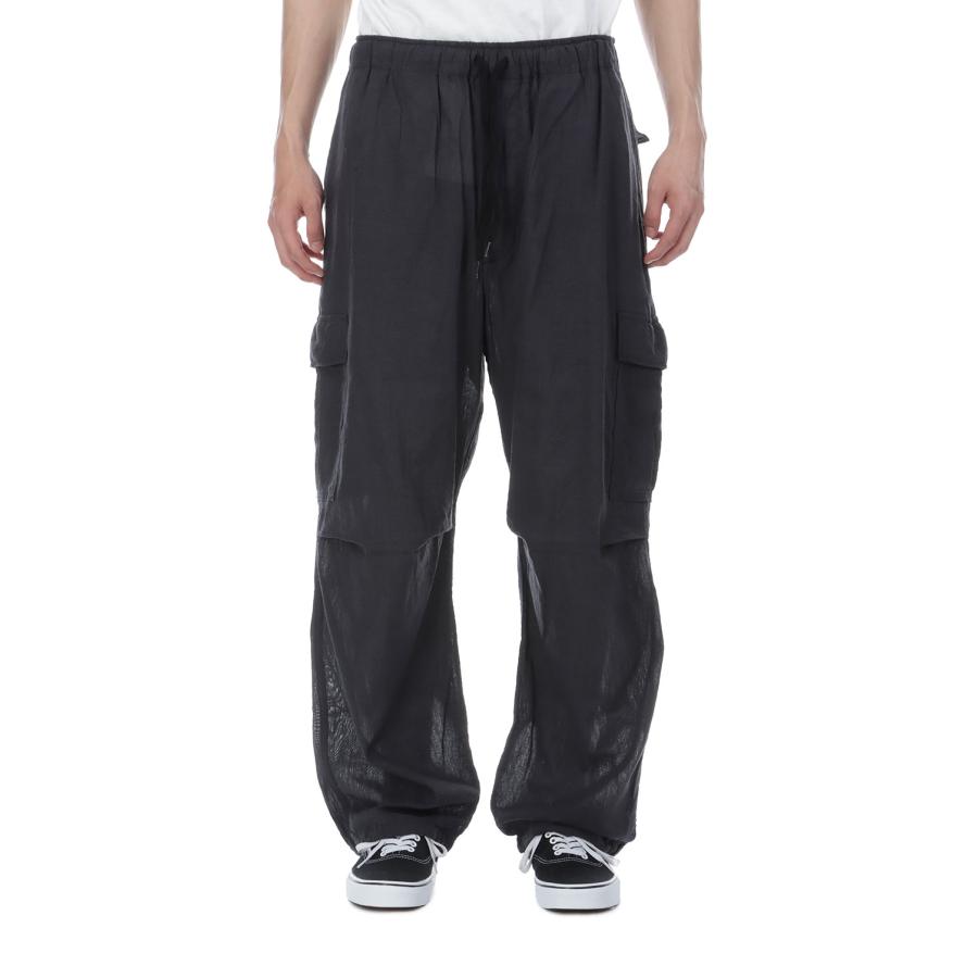 【SALE】SELVEDGE OXFORD EASY CARGO PANTS - BLACK (GL42619) Gold(ゴールド) |  | 05