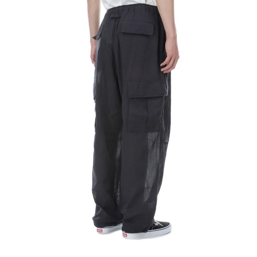 【SALE】SELVEDGE OXFORD EASY CARGO PANTS - BLACK (GL42619) Gold(ゴールド) |  | 07