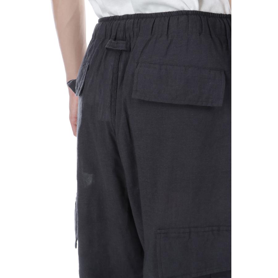 【SALE】SELVEDGE OXFORD EASY CARGO PANTS - BLACK (GL42619) Gold(ゴールド) |  | 08