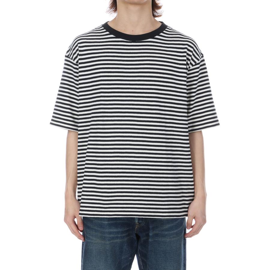 L.G.Border Crewneck / BLT (2603-4005) Minedenim(マインデニム) |  | 03