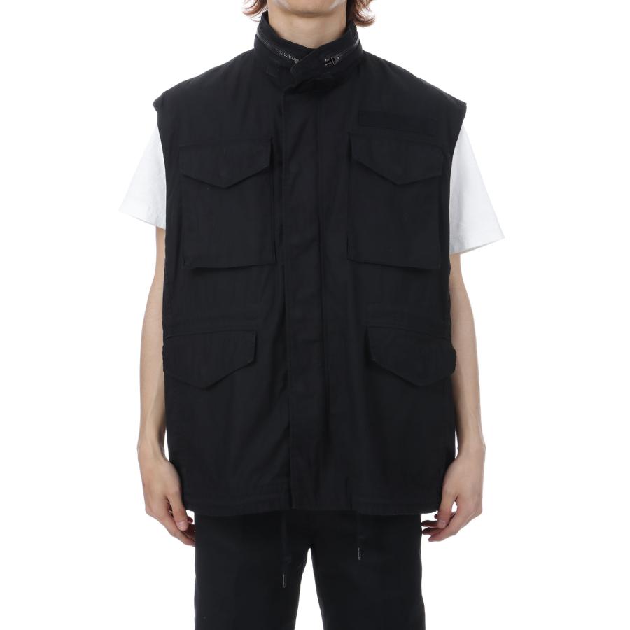 【SALE】Back Stin Sleeveless / BLK (2604-9001) Minedenim(マインデニム) |  | 07