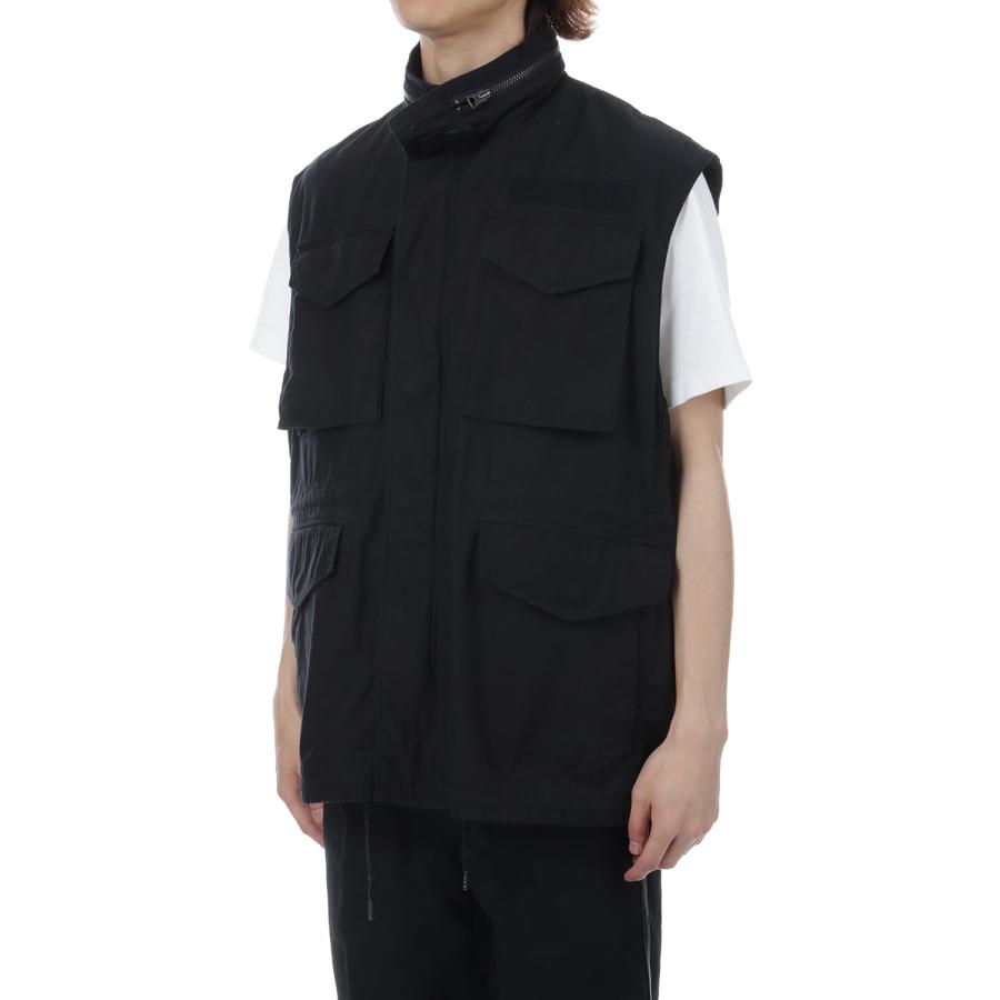 【SALE】Back Stin Sleeveless / BLK (2604-9001) Minedenim(マインデニム) |  | 08