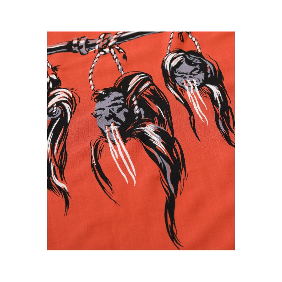 SURUKEN HEAD HOPSAK RAYON S/S / RED (SH39705) STAR OF HOLLYWOOD(スターオブハリウッド) |  | 01