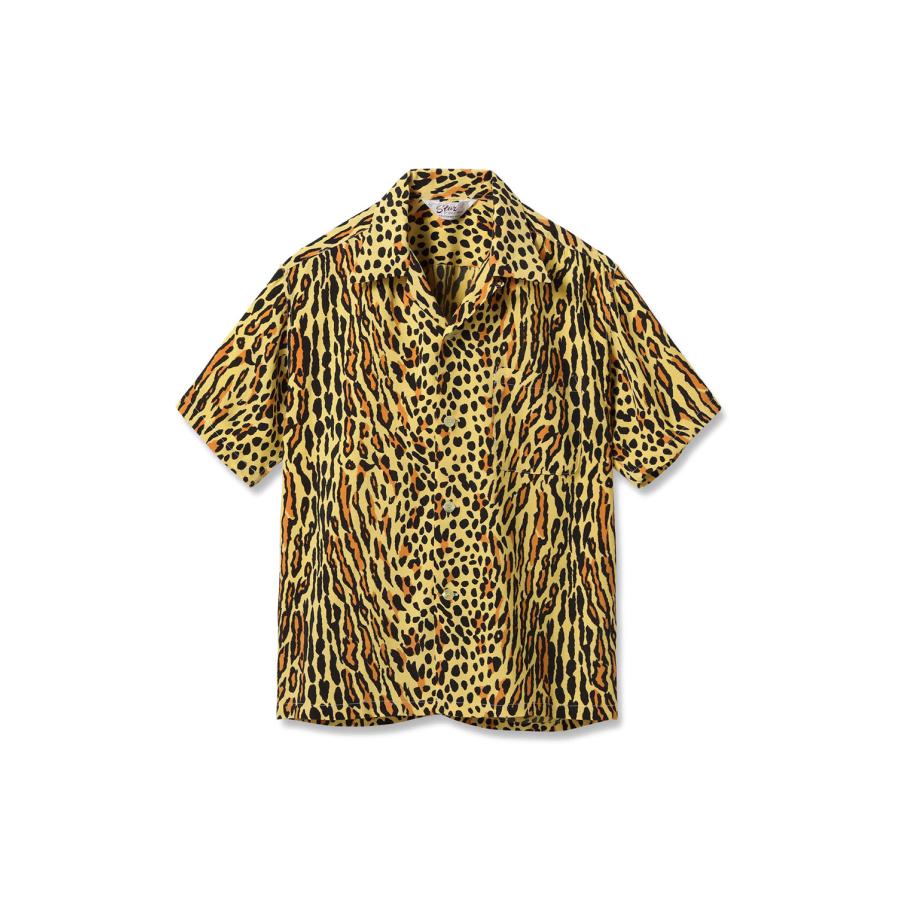 HIGH DENSITY RAYON S/S SHIRT / YELLOW (SH39708) STAR OF HOLLYWOOD(スターオブハリウッド) | 