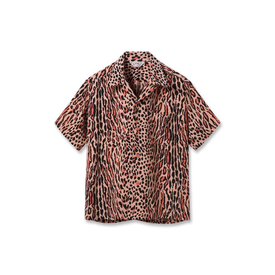 HIGH DENSITY RAYON S/S SHIRT / PINK (SH39708) STAR OF HOLLYWOOD(スターオブハリウッド) | 