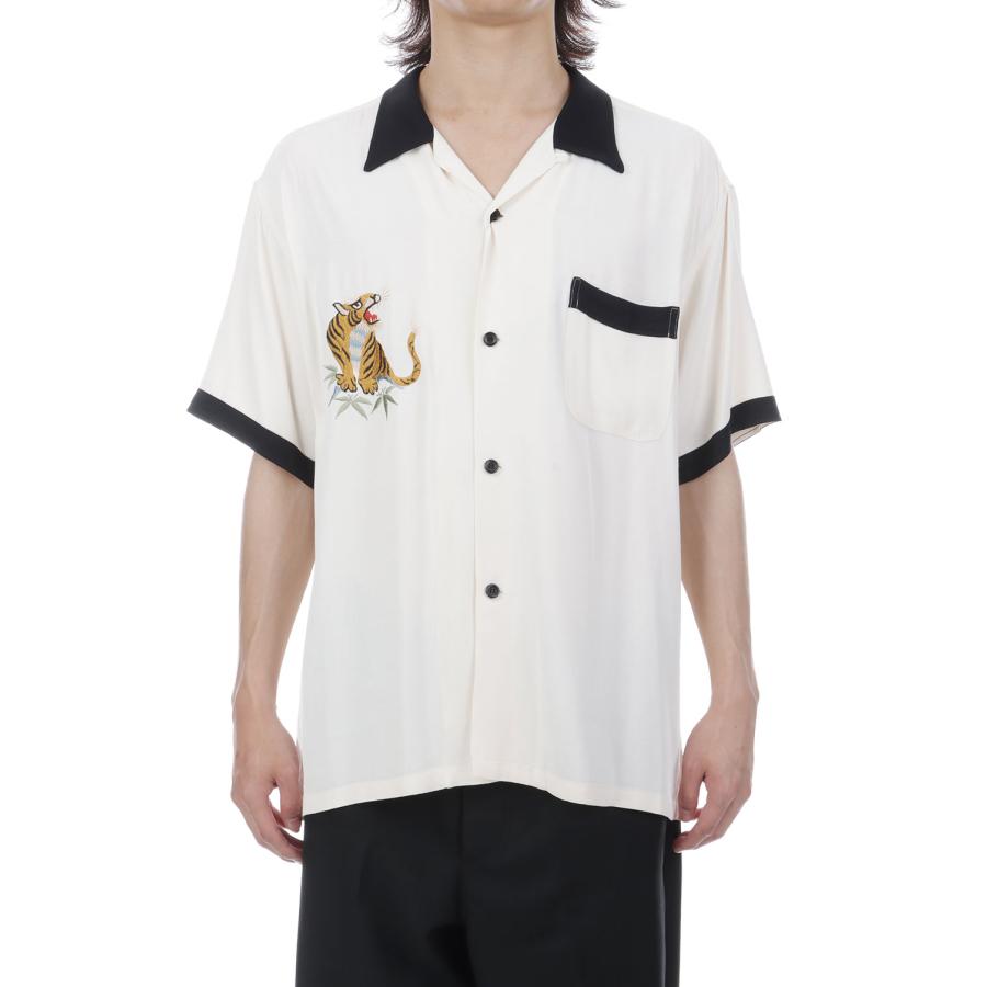 SUKA SHIRTS TIGER / OFF WHITE (TT39700) TAILOR TOYO(テーラートーヨー) |  | 02